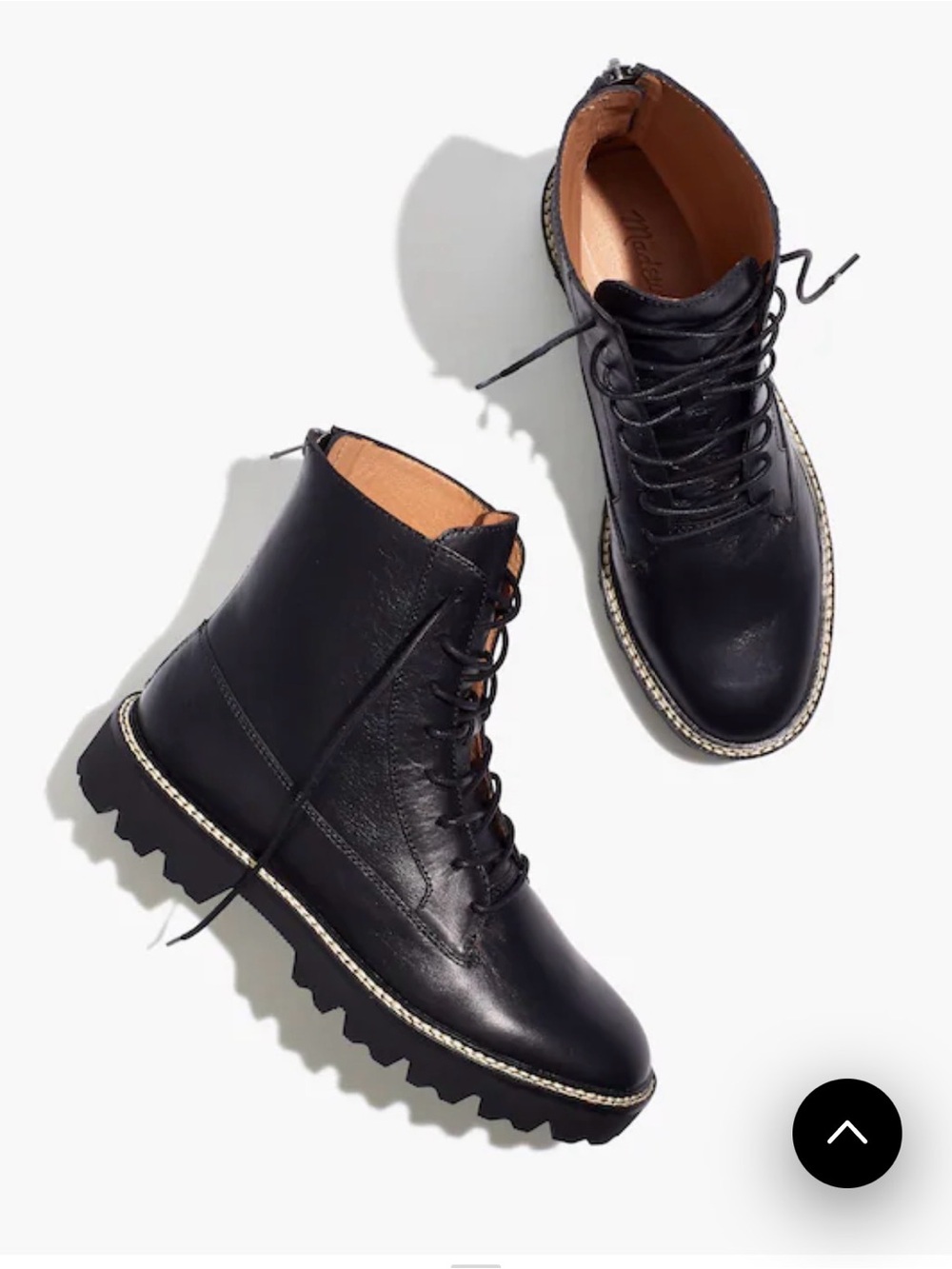 The Citywalk Lugsole Lace-Up Boot in Leather- 7